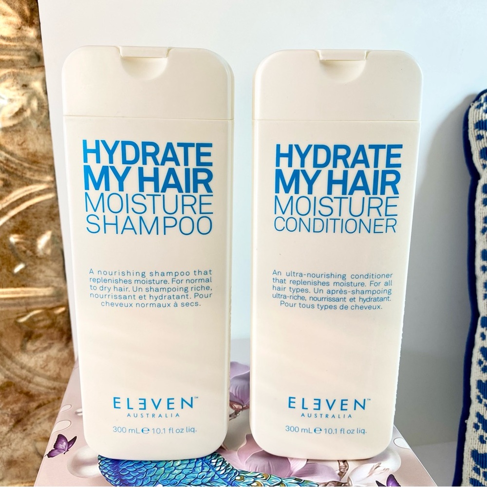 ELEVEN AUSTRALIA Hydrate My Hair Moisture Shampoo & Conditioner 10.1 oz DUO Set